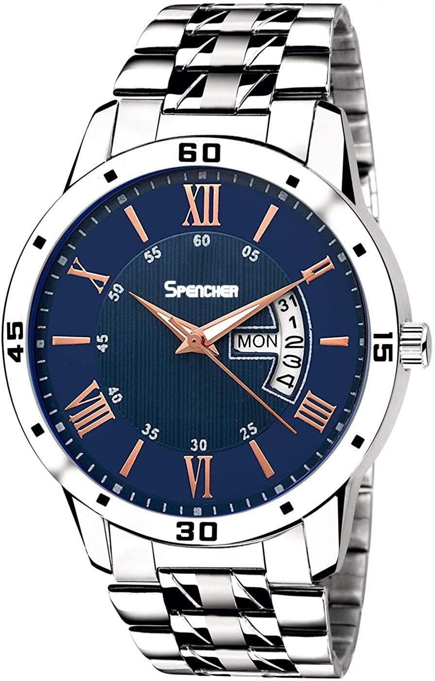 Men's Analog Watch Spencher Copper Roman Dial DD
