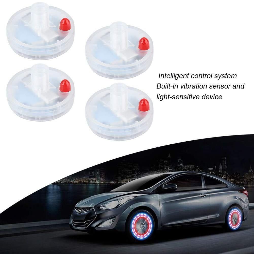Solar Energy LED Tyre Valve Cap Lamp - Pack of 1