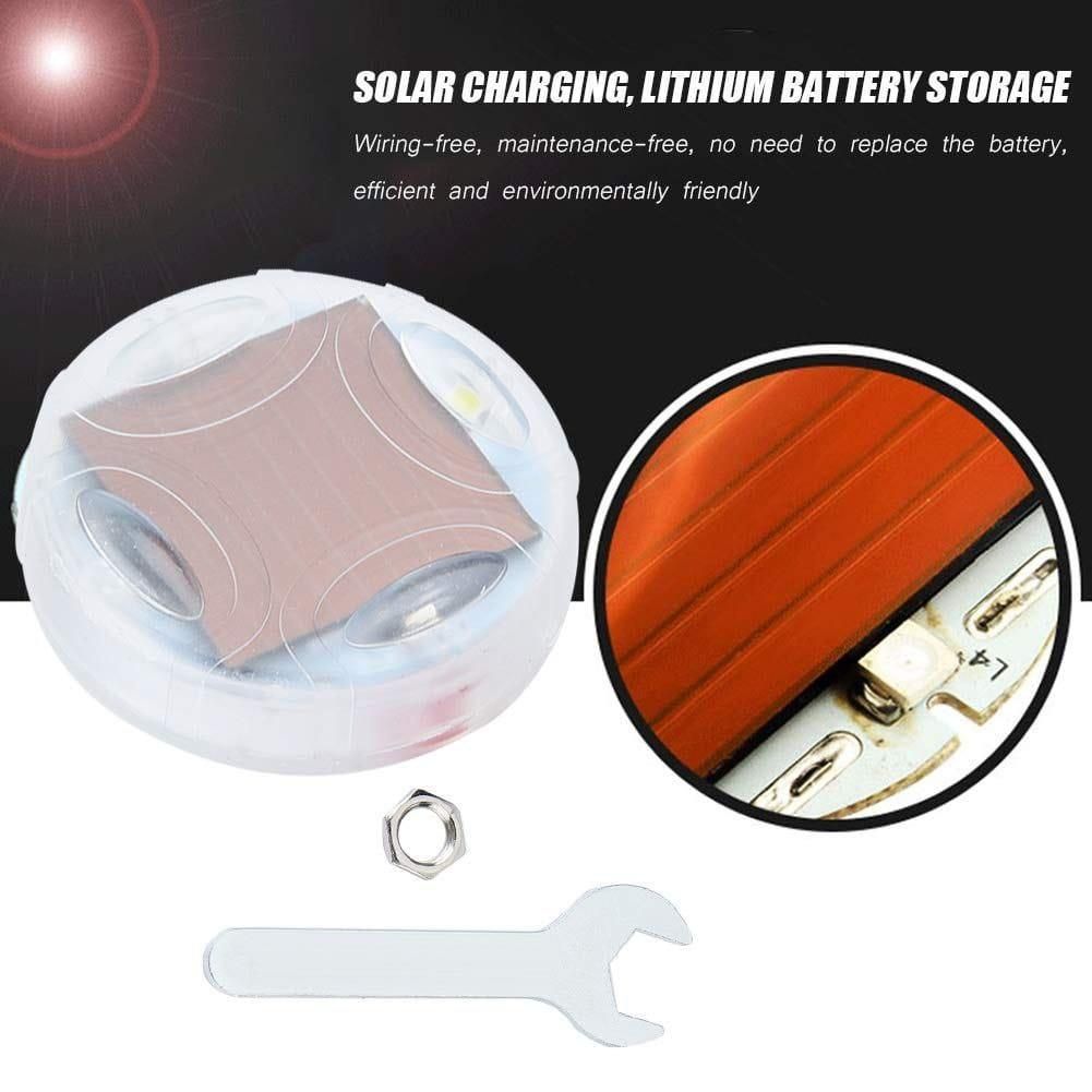 Solar Energy LED Tyre Valve Cap Lamp - Pack of 1