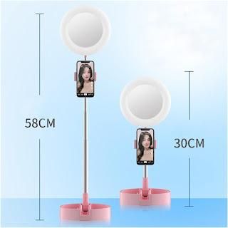 LED Desktop Makeup Mirror Selfie Light