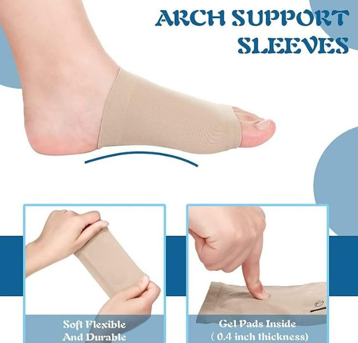 Arch Support Sleeve Cushion Heel Socks